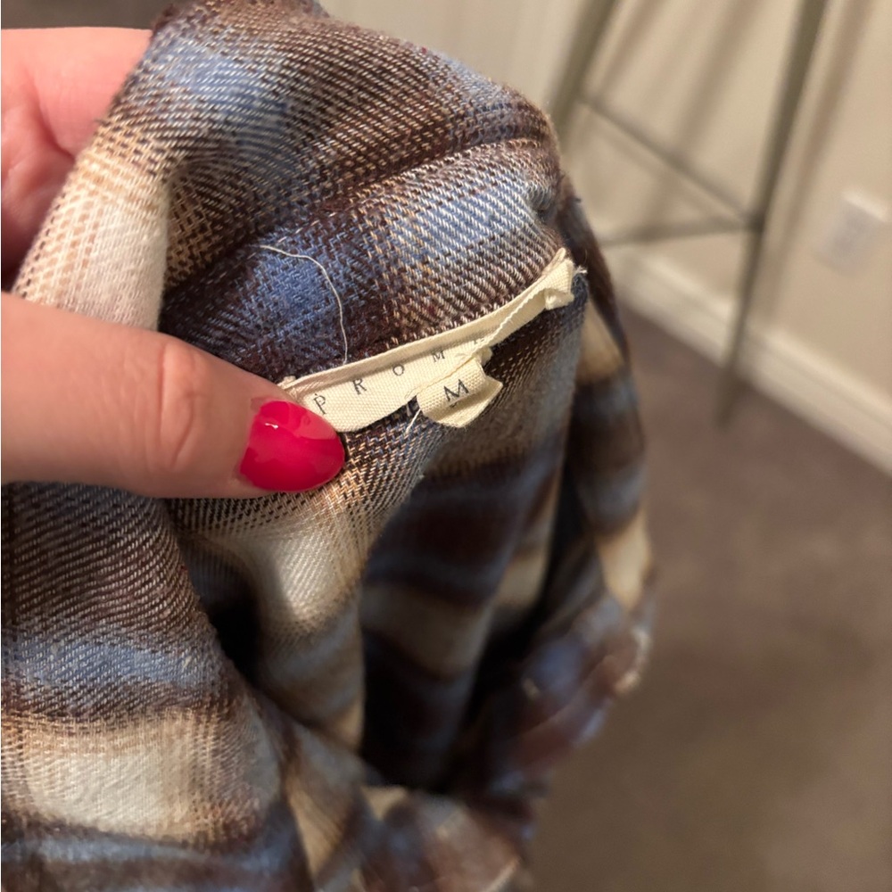 Patchwork Flannel Button Up - image 4